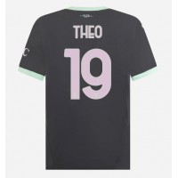 Muški Nogometni Dres AC Milan Theo Hernandez #19 Rezervni 2024-25 Kratak Rukav